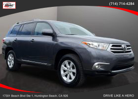 2013 TOYOTA HIGHLANDER SUV V6, 3.5 LITER SE SPORT UTILITY 4D