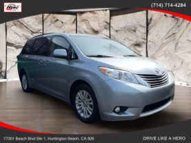 2013 TOYOTA SIENNA VAN V6, 3.5 LITER XLE MINIVAN 4D