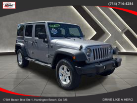 2014 JEEP WRANGLER SUV V6, 3.6 LITER UNLIMITED SPORT SUV 4D