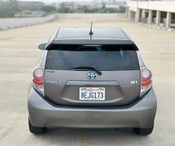 2012 TOYOTA PRIUS C HATCHBACK 4-CYL, HYBRID, 1.5 LITER ONE HATCHBACK 4D