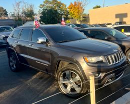 2014 JEEP GRAND CHEROKEE SUV V8, 5.7 LITER OVERLAND SPORT UTILITY 4D
