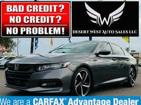 2018 HONDA ACCORD - 4-CYL, I-VTEC, TURBO, 1.5 LITER SPORT SEDAN 4D