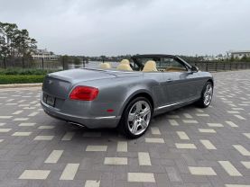 2013 BENTLEY CONTINENTAL CONVERTIBLE W12, TWIN TURBO, FF, 6.0L GTC CONVERTIBLE 2D