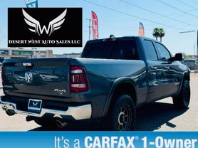 2019 RAM 1500 QUAD CAB - V8, HEMI, 5.7 LITER LARAMIE PICKUP 4D 6 1/3 FT