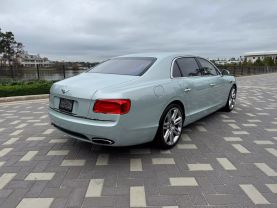 2018 BENTLEY FLYING SPUR SEDAN W12, TWIN TURBO, FLEX FUEL, 6.0 LITER W12 SEDAN 4D