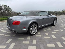 2013 BENTLEY CONTINENTAL CONVERTIBLE W12, TWIN TURBO, FF, 6.0L GTC CONVERTIBLE 2D