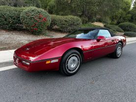 1987 CHEVROLET CORVETTE 2D CONVERTIBLE