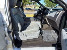 2012 FORD F150 SUPERCREW CAB PICKUP V6, FLEX FUEL, 3.7 LITER XLT PICKUP 4D 5 1/2 FT