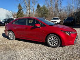 2021 TOYOTA COROLLA SEDAN 4-CYL, 1.8 LITER LE SEDAN 4D at T&T Repairables - used car dealership in Spencer, Indiana.