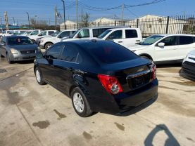 2016 CHEVROLET SONIC SEDAN 4-CYL, TURBO, 1.4 LITER LT SEDAN 4D at Motors On Wheels - used car dealership in Houston, Texas.