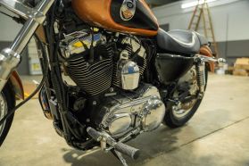 2008 HARLEY-DAVIDSON XL1200C SPORTSTER 1200 CUSTOM CRUISER 2CYL. -