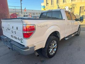 2010 FORD F150 SUPERCREW CAB PICKUP V8, FLEX FUEL, 5.4 LITER LARIAT PICKUP 4D 5 1/2 FT