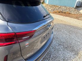 2021 INFINITI QX50 SUV 4-CYL, TURBO, 2.0 LITER LUXE SPORT UTILITY 4D at T&T Repairables - used car dealership in Spencer, Indiana.