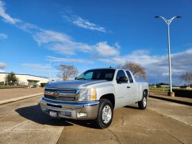 2013 CHEVROLET SILVERADO 1500 EXTENDED CAB PICKUP V8, FLEX FUEL, 5.3 LITER LT PICKUP 4D 6 1/2 FT