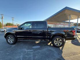 2018 FORD F150 SUPERCREW CAB PICKUP BLACK AUTOMATIC - Auto Solutions of Greensboro LLC, NC, 36.05701, -79.84368