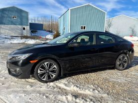2018 HONDA CIVIC SEDAN 4-CYL, TURBO, 1.5 LITER EX-L SEDAN 4D at T&T Repairables - used car dealership in Spencer, Indiana.