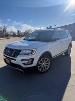 2017 FORD EXPLORER SUV V6, 3.5 LITER LIMITED SPORT UTILITY 4D