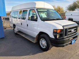 2012 FORD E250 CARGO CARGO V8, FLEX FUEL, 4.6 LITER EXTENDED VAN 3D