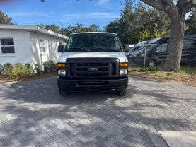 2013 FORD E150 CARGO CARGO V8, FLEX FUEL, 4.6 LITER VAN 3D