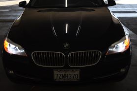 2011 BMW 5 SERIES SEDAN V8, TWIN TURBO, 4.4 LITER 550I SEDAN 4D