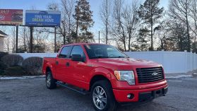 2014 FORD F150 SUPERCREW CAB PICKUP V8, FLEX FUEL, 5.0 LITER STX PICKUP 4D 5 1/2 FT-Empire Motors INC