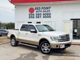 2013 FORD F150 SUPERCREW CAB PICKUP V6, ECOBOOST, TWIN TURBO, 3.5 LITER KING RANCH PICKUP 4D 5 1/2 FT