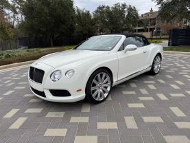2013 BENTLEY CONTINENTAL CONVERTIBLE V8, TWIN TURBO, 4.0 LITER GTC CONVERTIBLE 2D