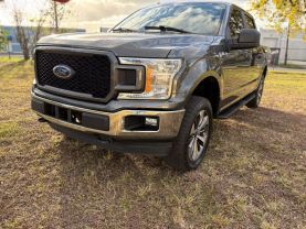 2019 FORD F150 SUPERCREW CAB PICKUP V8, FLEX FUEL, 5.0 LITER XL PICKUP 4D 5 1/2 FT