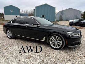 2018 BMW 7 SERIES SEDAN V8, TWIN TURBO, 4.4L 750I XDRIVE SEDAN 4D at T&T Repairables - used car dealership in Spencer, Indiana.