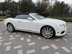 2013 BENTLEY CONTINENTAL CONVERTIBLE V8, TWIN TURBO, 4.0 LITER GTC CONVERTIBLE 2D