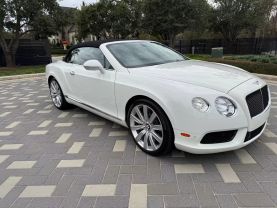 2013 BENTLEY CONTINENTAL CONVERTIBLE V8, TWIN TURBO, 4.0 LITER GTC CONVERTIBLE 2D
