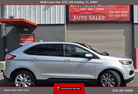 2019 FORD EDGE SUV 4-CYL, ECOBOOST, TURBO, 2.0 LITER TITANIUM SPORT UTILITY 4D