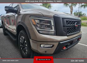 2021 NISSAN TITAN CREW CAB PICKUP V8, 5.6 LITER PRO-4X PICKUP 4D 5 1/2 FT