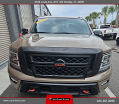 2021 NISSAN TITAN CREW CAB PICKUP V8, 5.6 LITER PRO-4X PICKUP 4D 5 1/2 FT
