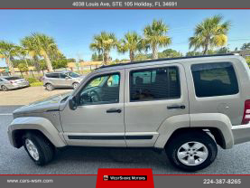 2010 JEEP LIBERTY SUV V6, 3.7 LITER SPORT UTILITY 4D