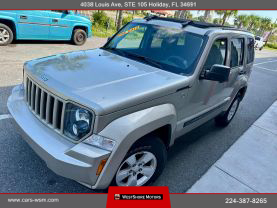 2010 JEEP LIBERTY SUV V6, 3.7 LITER SPORT UTILITY 4D