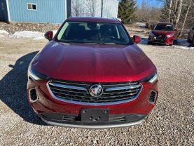 2021 BUICK ENVISION SUV 4-CYL, TURBO, 2.0 LITER ESSENCE SPORT UTILITY 4D at T&T Repairables - used car dealership in Spencer, Indiana.
