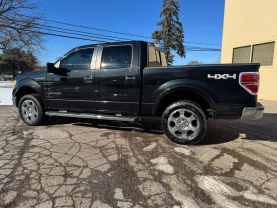 2010 FORD F150 SUPERCREW CAB PICKUP V8, FLEX FUEL, 5.4 LITER LARIAT PICKUP 4D 5 1/2 FT
