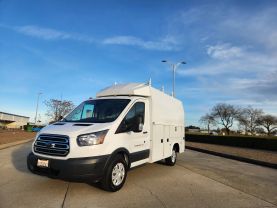 2018 FORD TRANSIT CUTAWAY CUTAWAY V6, FLEX FUEL, 3.7 LITER 350 CUTAWAY VAN 2D