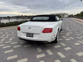 2013 BENTLEY CONTINENTAL CONVERTIBLE V8, TWIN TURBO, 4.0 LITER GTC CONVERTIBLE 2D