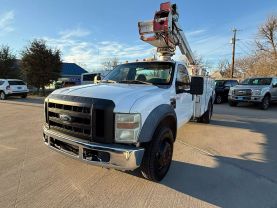2008 FORD F550 SUPER DUTY REGULAR CAB & CHASSIS CAB CHASSIS V8, TURBO DSL 6.4L CAB & CHASSIS 2D
