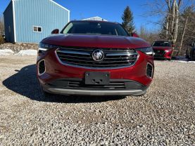 2021 BUICK ENVISION SUV 4-CYL, TURBO, 2.0 LITER ESSENCE SPORT UTILITY 4D at T&T Repairables - used car dealership in Spencer, Indiana.