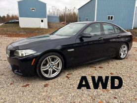 2016 BMW 5 SERIES SEDAN V8, TWIN TURBO, 4.4 LITER 550I XDRIVE SEDAN 4D at T&T Repairables - used car dealership in Spencer, Indiana.