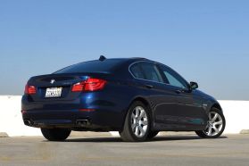 2011 BMW 5 SERIES SEDAN V8, TWIN TURBO, 4.4 LITER 550I SEDAN 4D