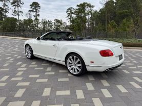 2013 BENTLEY CONTINENTAL CONVERTIBLE V8, TWIN TURBO, 4.0 LITER GTC CONVERTIBLE 2D