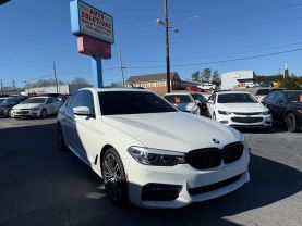 2018 BMW 5 SERIES SEDAN WHITE AUTOMATIC - Auto Solutions of Greensboro LLC, NC, 36.05701, -79.84368