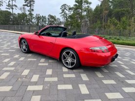 2000 PORSCHE 911 CONVERTIBLE 6-CYL, 3.4 LITER CARRERA CABRIOLET 2D