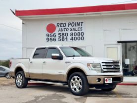 2013 FORD F150 SUPERCREW CAB PICKUP V6, ECOBOOST, TWIN TURBO, 3.5 LITER KING RANCH PICKUP 4D 5 1/2 FT
