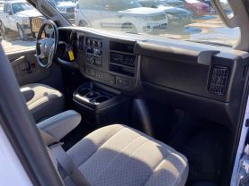 2017 CHEVROLET EXPRESS 2500 PASSENGER VAN V8, FLEX FUEL, 6.0 LITER LS VAN 3D at Motors On Wheels - used car dealership in Houston, Texas.