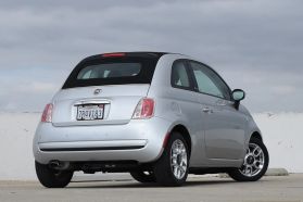 2012 FIAT 500 CONVERTIBLE 4-CYL, 1.4 LITER 500C POP CONVERTIBLE 2D